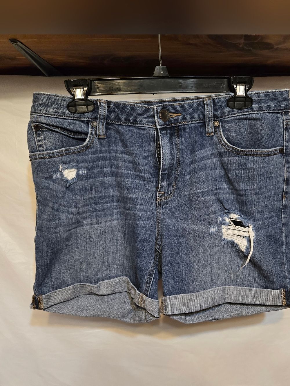 a.n.a Classic Blue Jean Shorts